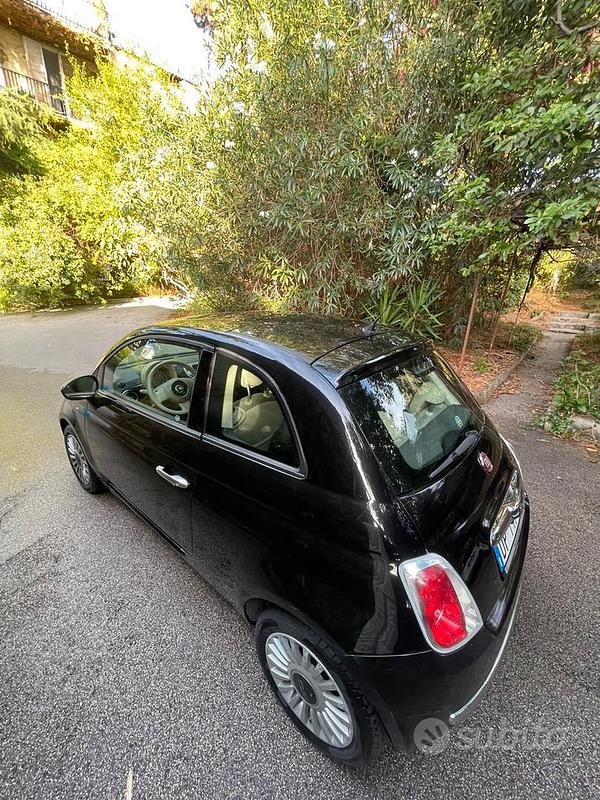 Usata Fiat 500S 75 CV (55 kW) 2008 Nero Utilitaria