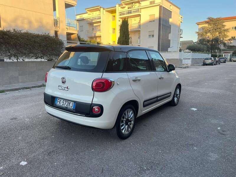 Usata Fiat 500L Lounge 95 CV (69 kW) 2017 Bianco Monovolume
