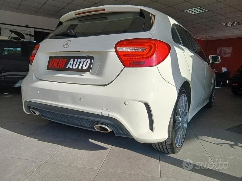 Usata Mercedes A200 136 CV (100 kW) 2014 Bianco Berlina