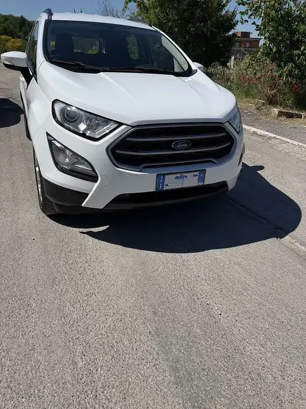 Usata Ford Ecosport S 99 CV (72 kW) 2018 Bianco SUV
