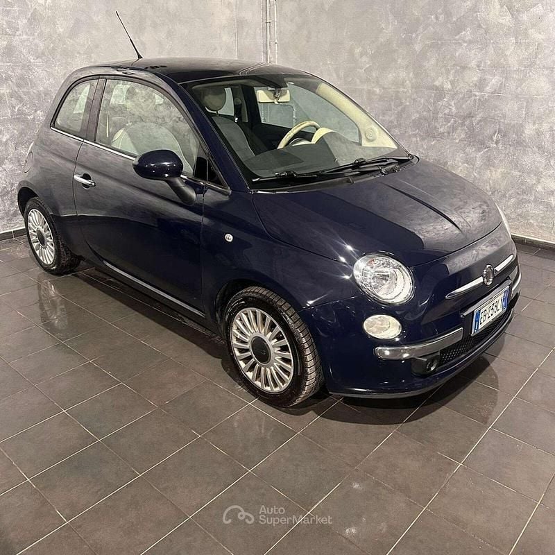 Usata Fiat 500 Lounge 69 CV (50 kW) 2010 Blu/azzurro Berlina