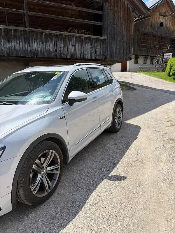 Usata VW Tiguan Advance 150 CV (110 kW) 2019 Bianco SUV