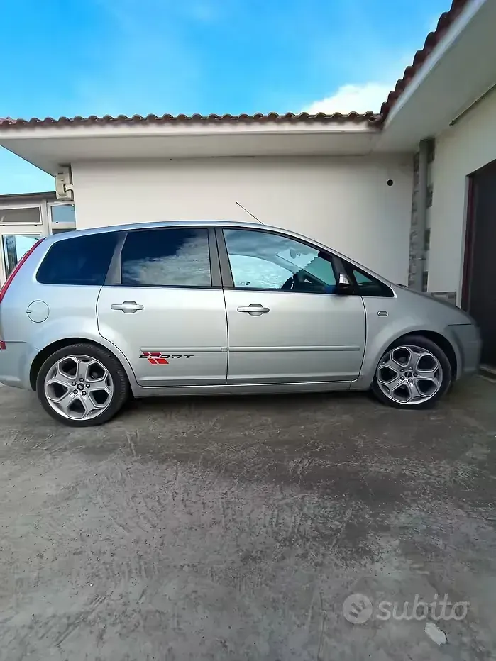 Usata Ford C-MAX Titanium 109 CV (80 kW) 2008 Grigio Monovolume