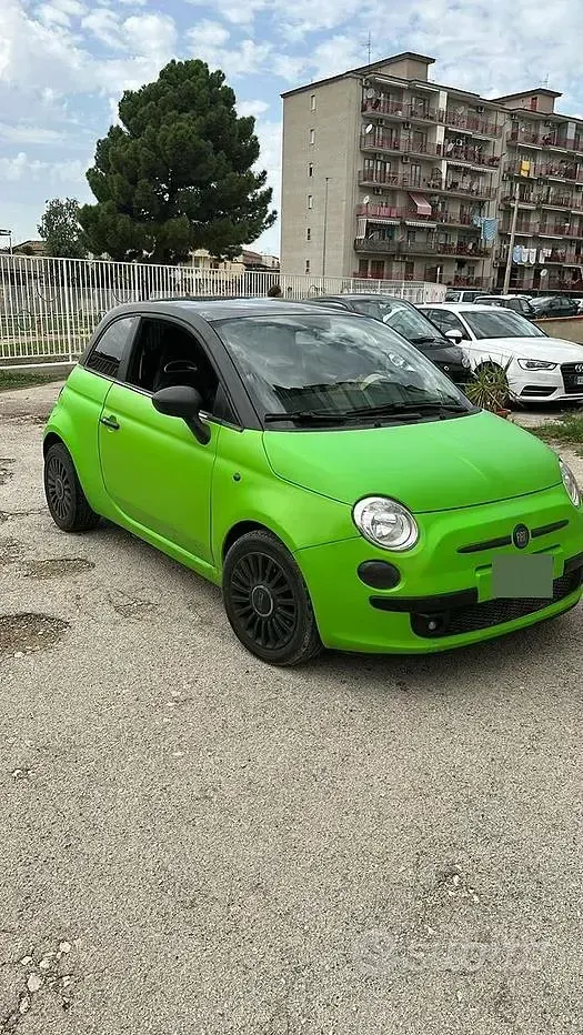 Usata Fiat 500 100 CV (73 kW) 2010 Verde Coupé