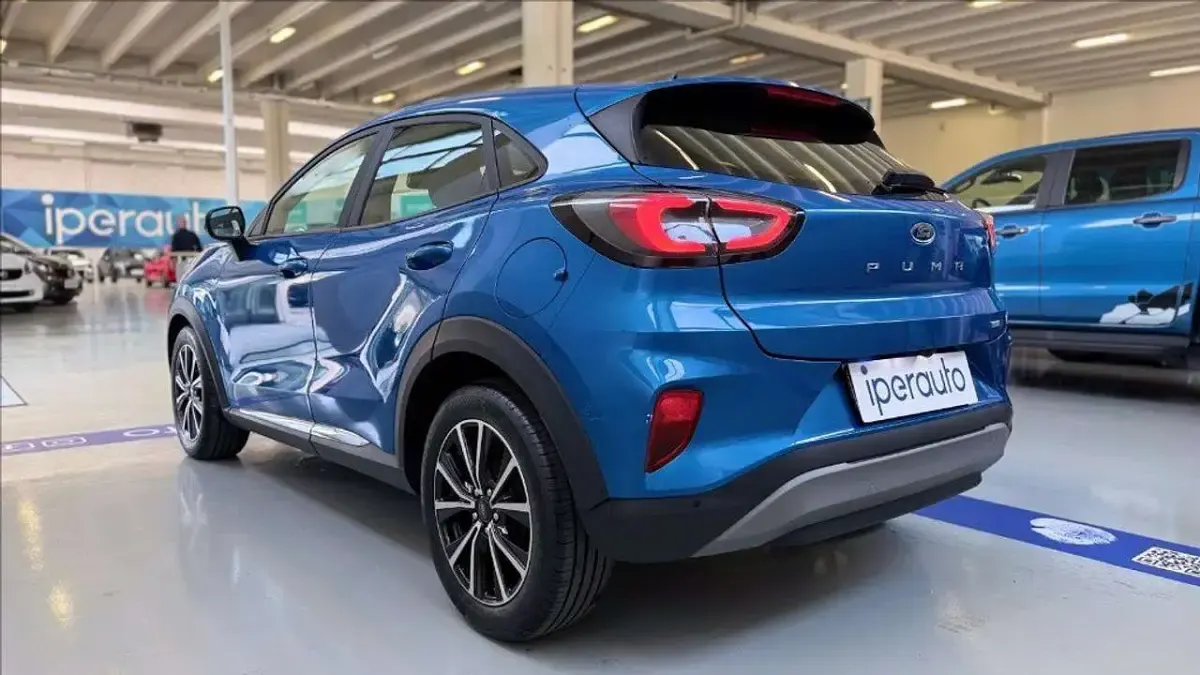 Usata Ford Puma Titanium 125 CV (91 kW) 2022 Blu metallizzato SUV