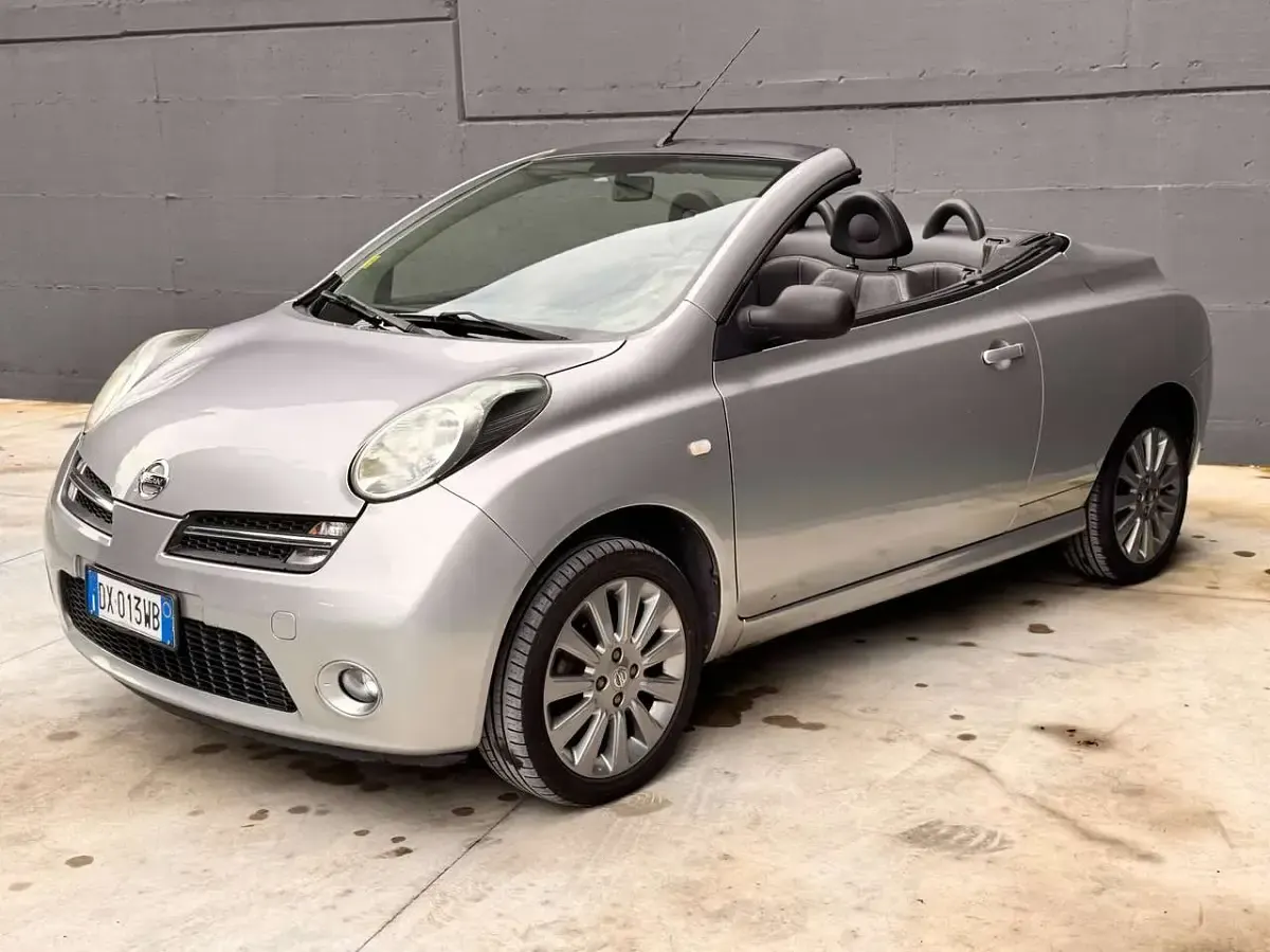 Usata Nissan Micra 110 CV (80 kW) 2009 Argento Cabrio