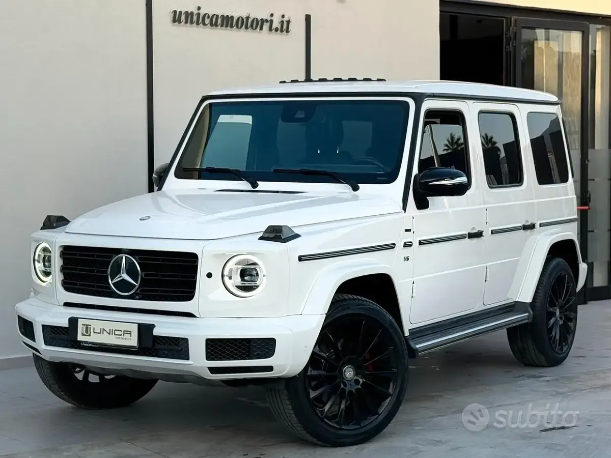 Usata Mercedes G350 Premium Plus 286 CV (210 kW) 2020 Bianco SUV