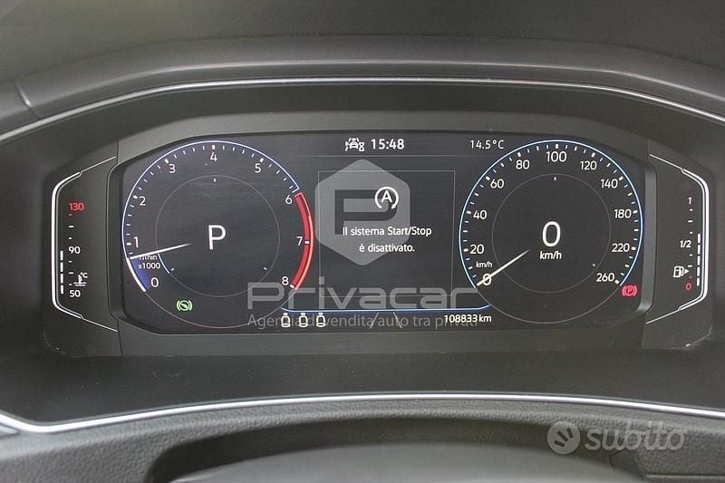 Usata VW T-Roc Advance 150 CV (110 kW) 2021 Nero SUV