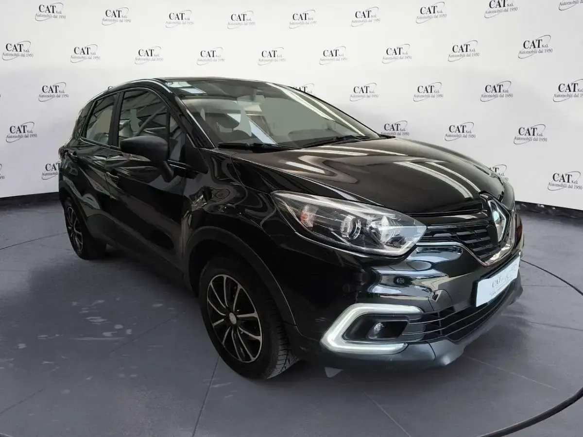 Usata Renault Captur 90 CV (66 kW) 2018 Nero SUV