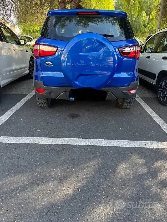 Usata Ford Ecosport 90 CV (66 kW) 2015 Blu SUV