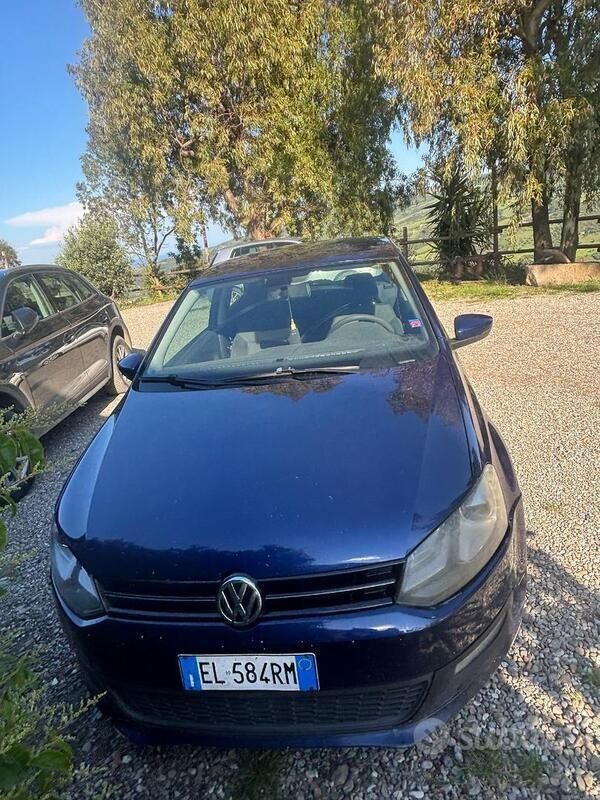Usata VW Polo 90 CV (66 kW) 2012 Blu Utilitaria