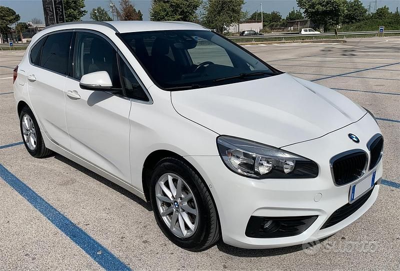 Usata BMW 216 Active Tourer 116 CV (85 kW) 2017 Bianco Monovolume