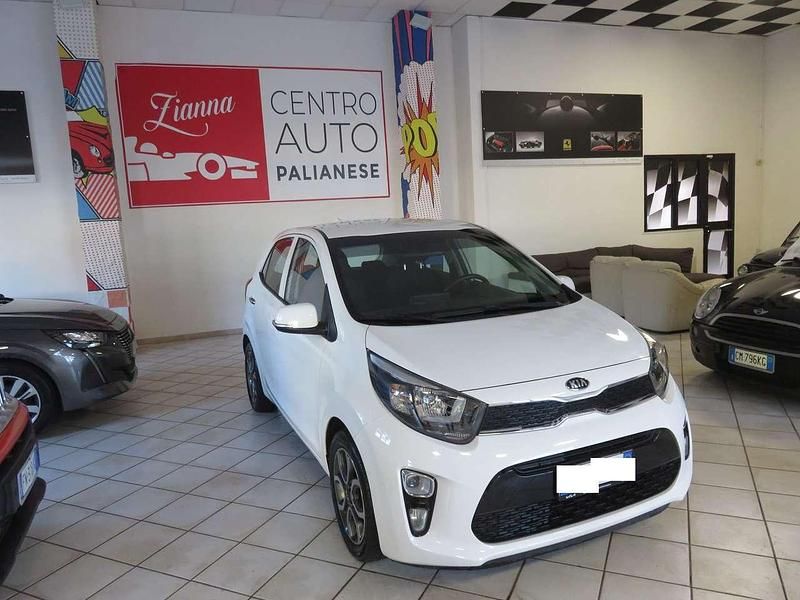 Usata Kia Picanto 67 CV (49 kW) 2019 Bianco Utilitaria