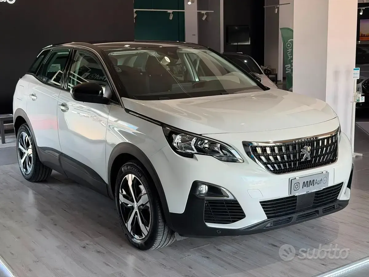 Usata Peugeot 3008 Allure 131 CV (96 kW) 2020 Bianco SUV