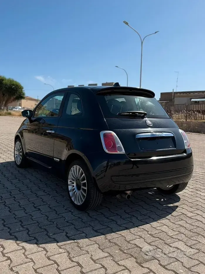 Usata Fiat 500 69 CV (50 kW) 2009 Nero Cabrio