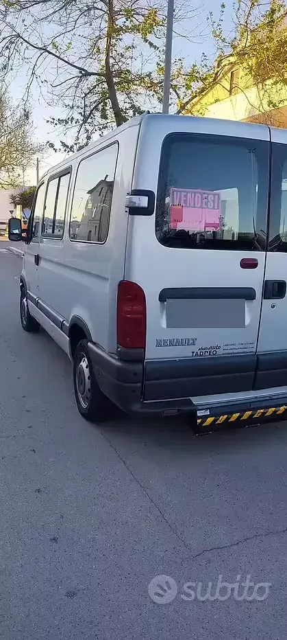 Usata Renault Master 90 CV (66 kW) 2002 Grigio Monovolume