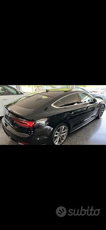 Usata Audi A5 Sportback S-Line 2020 Nero Utilitaria