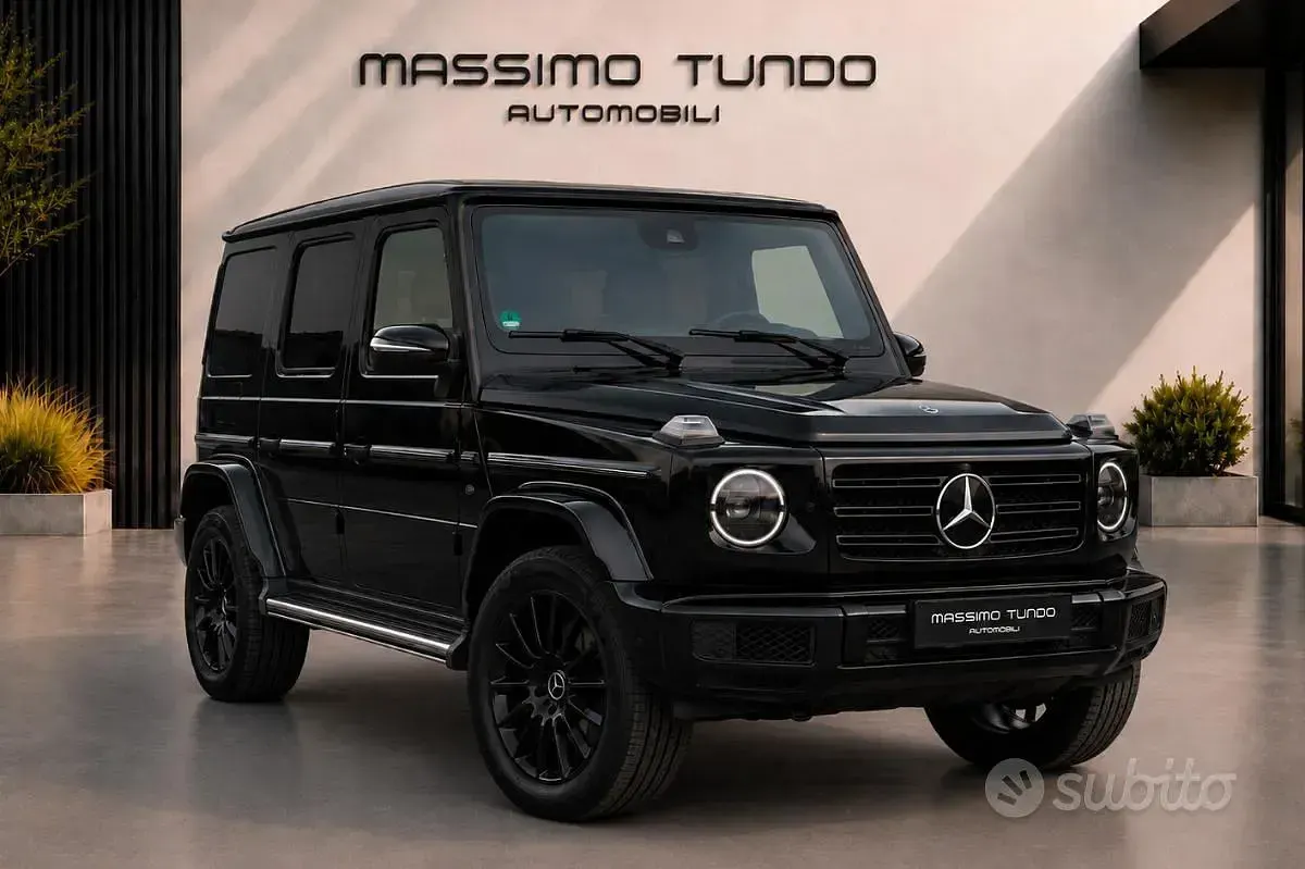 Usata Mercedes G350 Premium 286 CV (210 kW) 2021 Nero SUV