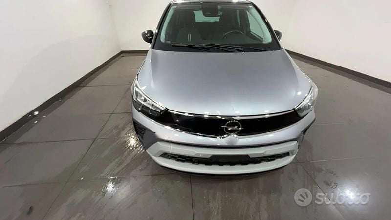 Usata Opel Crossland X Design & Tech 110 CV (80 kW) 2022 Grigio SUV