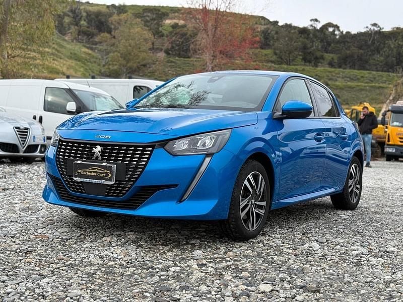 Usata Peugeot 208 GT 101 CV (74 kW) 2022 Blu Utilitaria