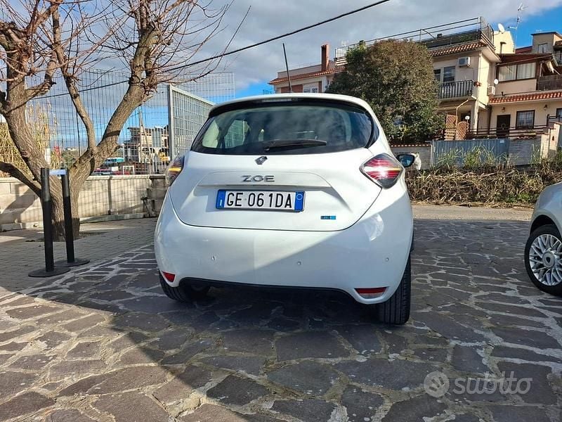 Usata Renault Zoe Business 50 kW (69 CV) 2021 Bianco Utilitaria