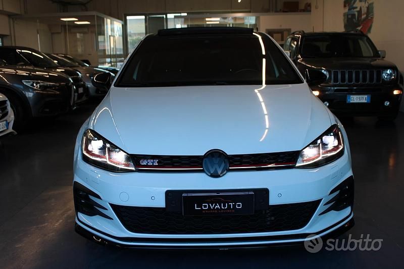 Usata VW Golf GTI 245 CV (180 kW) 2019 Bianco Berlina
