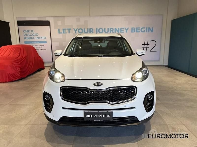 Usata Kia Sportage Style 141 CV (103 kW) 2017 Bianco SUV