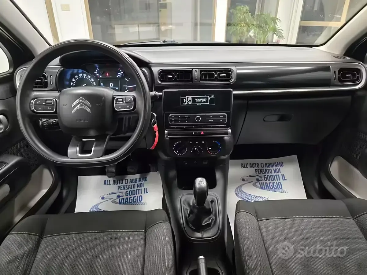 Usata Citroën C3 Feel 82 CV (60 kW) 2017 Grigio Berlina