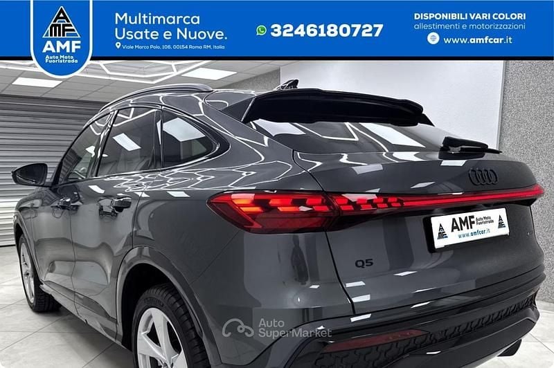 Usata Audi Q5 Sportback S-Line 204 CV (150 kW) 2025 Nero SUV