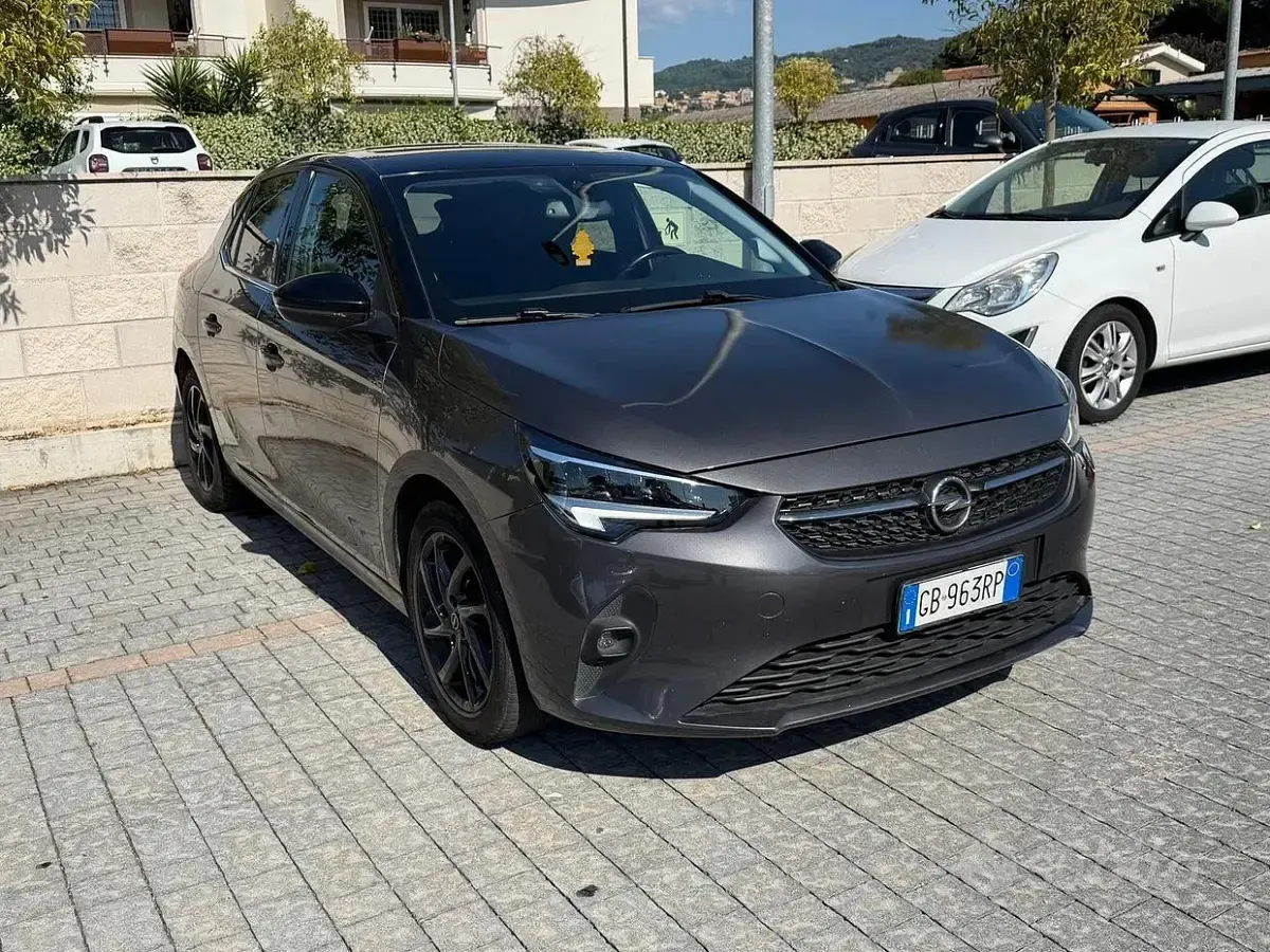 Usata Opel Corsa Elegance 75 CV (55 kW) 2020 Grigio Utilitaria