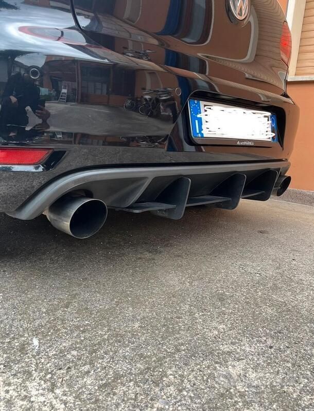 Usata VW Golf VI GTI 210 CV (154 kW) 2011 Nero Utilitaria