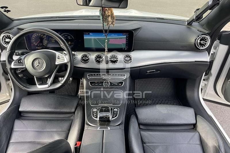Usata Mercedes E220 Premium Plus 194 CV (142 kW) 2018 Bianco Coupé