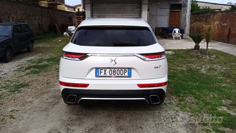 Usata DS Automobiles DS7 Crossback 177 CV (130 kW) 2019 Bianco SUV