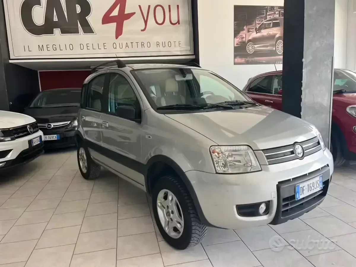 Usata Fiat Panda 4x4 Climbing 69 CV (50 kW) 2007 Grigio Utilitaria