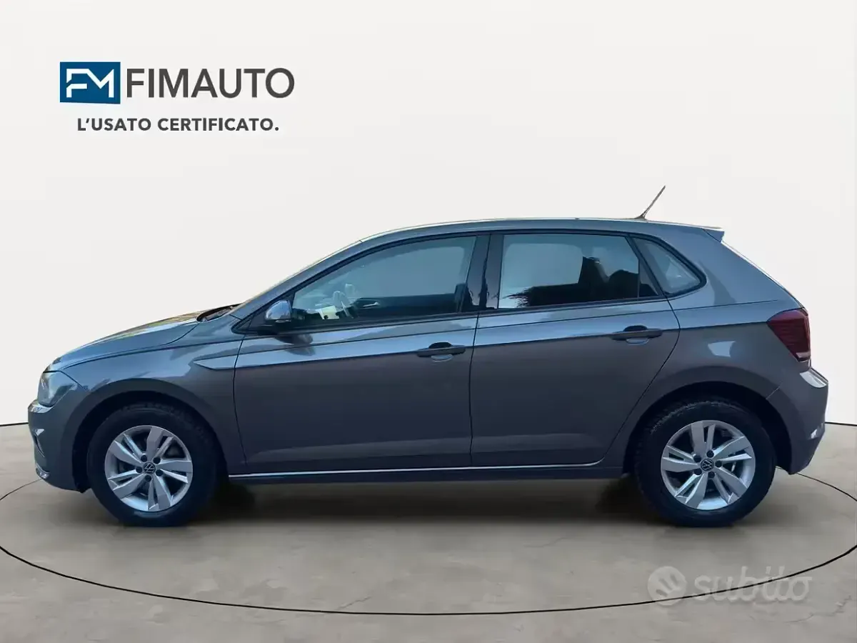 Usata VW Polo 95 CV (69 kW) 2020 Grigio Utilitaria