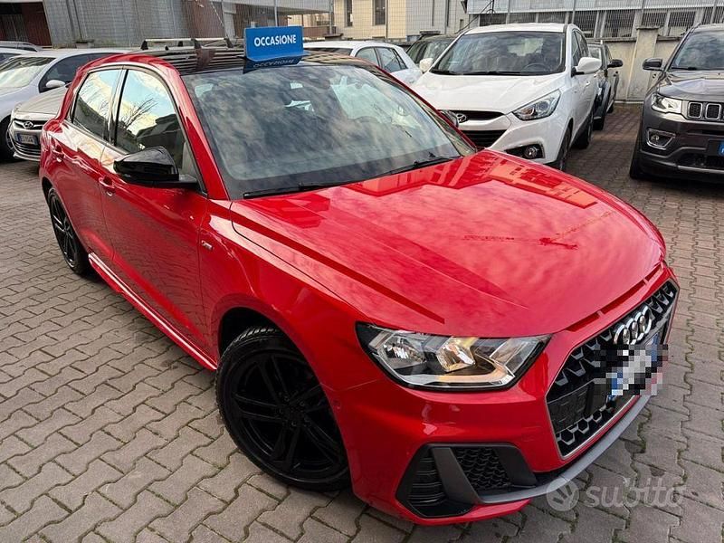 Usata Audi A1 S-Line 116 CV (85 kW) 2020 Rosso SUV