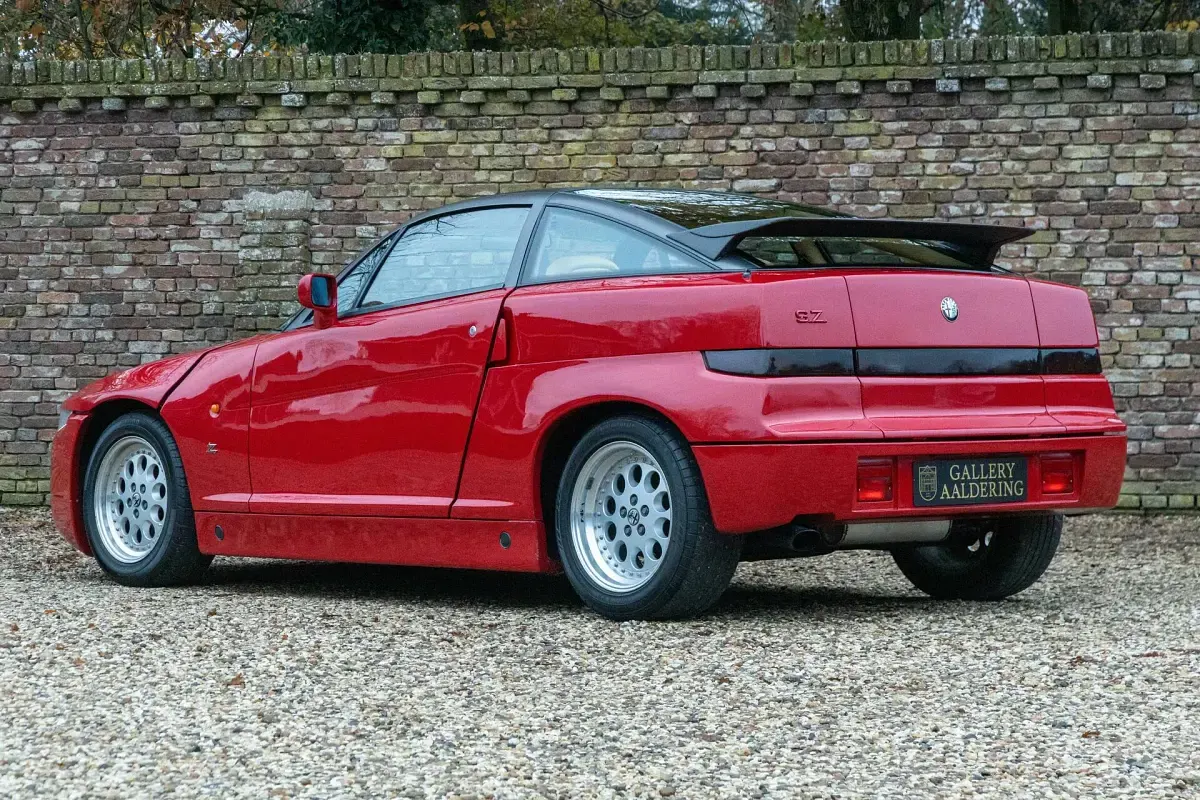 Usata Alfa Romeo SZ/RZ 210 CV (154 kW) 1991 Rosso Coupé