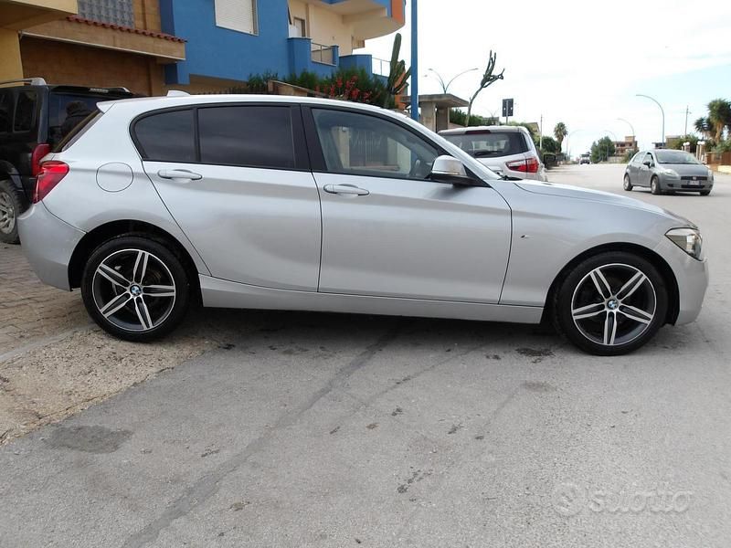 Usata BMW 114 Efficient Dynamics 95 CV (69 kW) 2014 Giallo Utilitaria