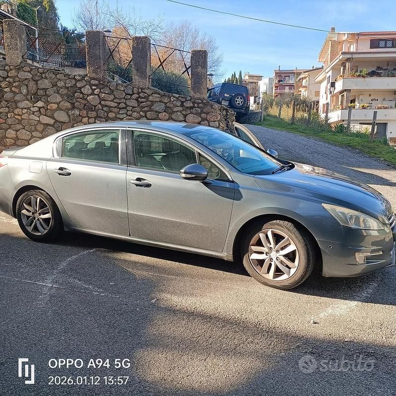 Usata Peugeot 508 140 CV (102 kW) 2011 Grigio Berlina