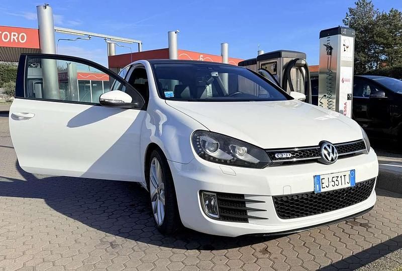 Usata VW Golf VI GTD 170 CV (125 kW) 2011 Bianco Utilitaria