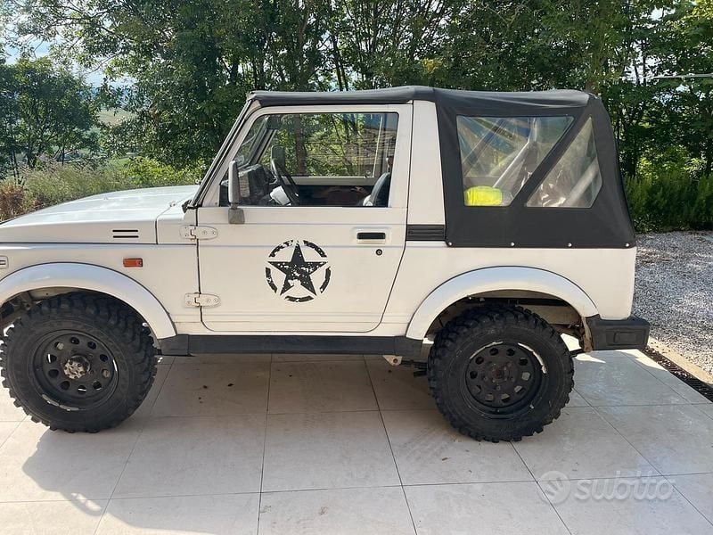 Usata Suzuki Samurai 69 CV (50 kW) 1998 Bianco SUV