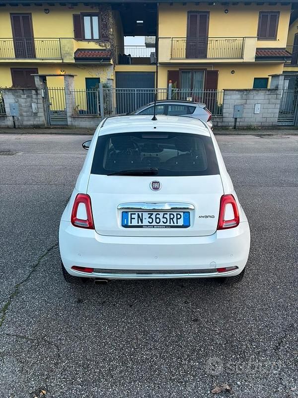 Usata Fiat 500 69 CV (50 kW) 2018 Bianco Utilitaria
