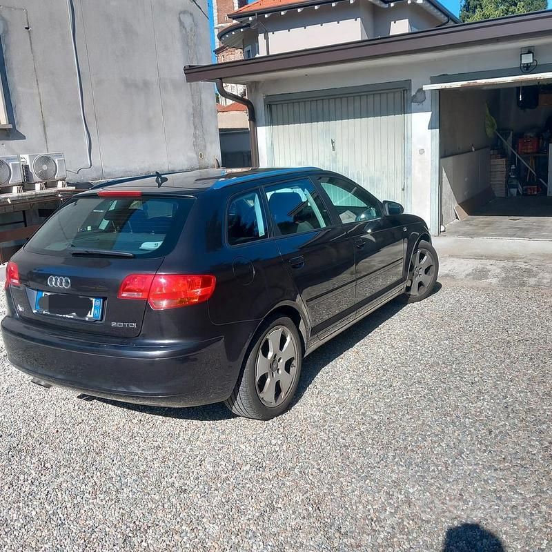 Usata Audi A3 Sport 140 CV (102 kW) 2008 Grigio Berlina