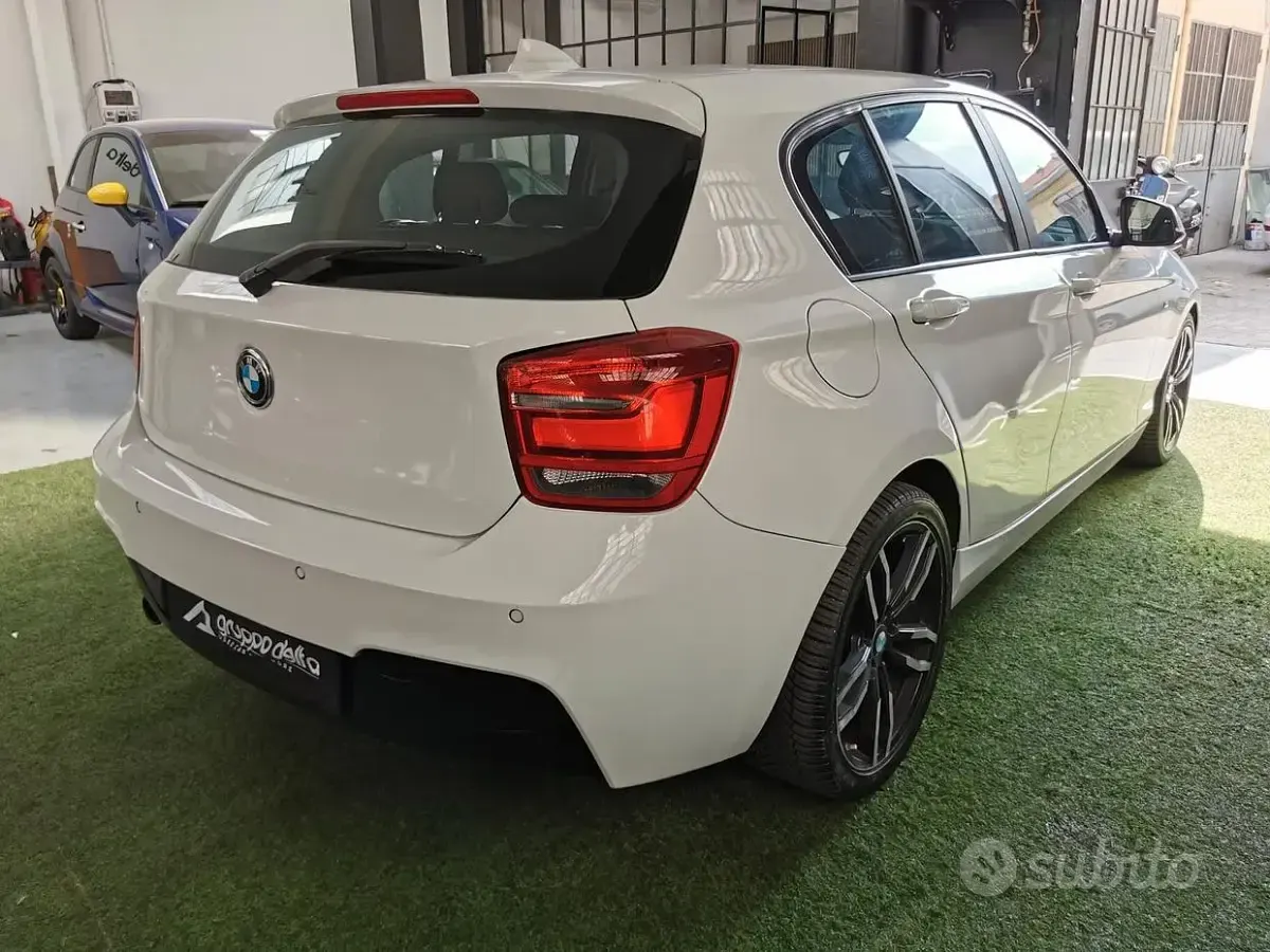 Usata BMW 120 M Sport 184 CV (135 kW) 2013 Bianco Utilitaria