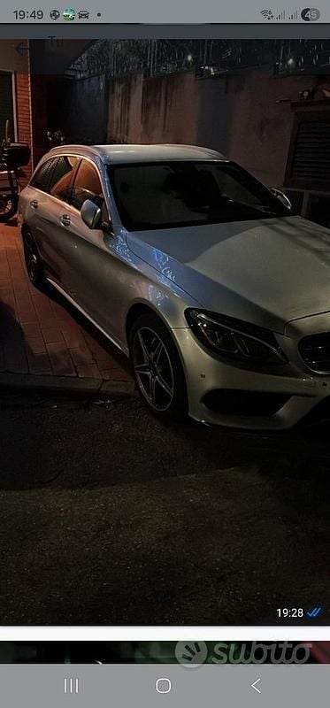 Grigio Usata 2018 Mercedes C220 AMG Station wagon | 22.500 € - Immagine 1/3