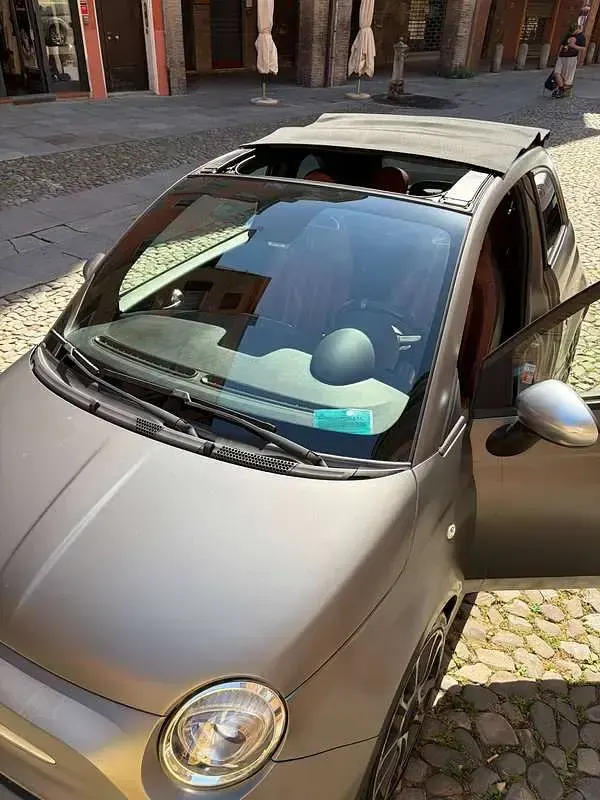 Usata Abarth 595C Turismo 165 CV (121 kW) 2019 Argento Cabrio
