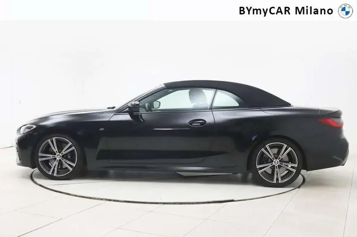 Usata BMW 420 Cabriolet M Sport 190 CV (139 kW) 2021 Nero zaffiro Cabrio