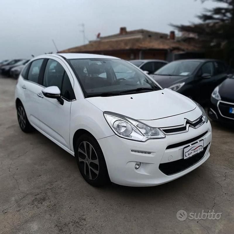 Usata Citroën C3 90 CV (66 kW) 2014 Bianco Berlina