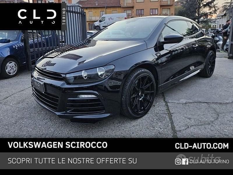 Begagnad VW Scirocco 160 HK (117 kW) 2009 Svart Sportkupé