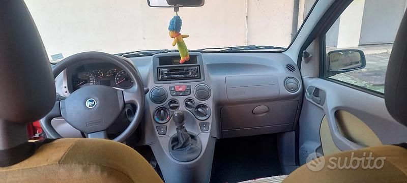 Usata Fiat Panda 69 CV (50 kW) 2006 Rosso Berlina
